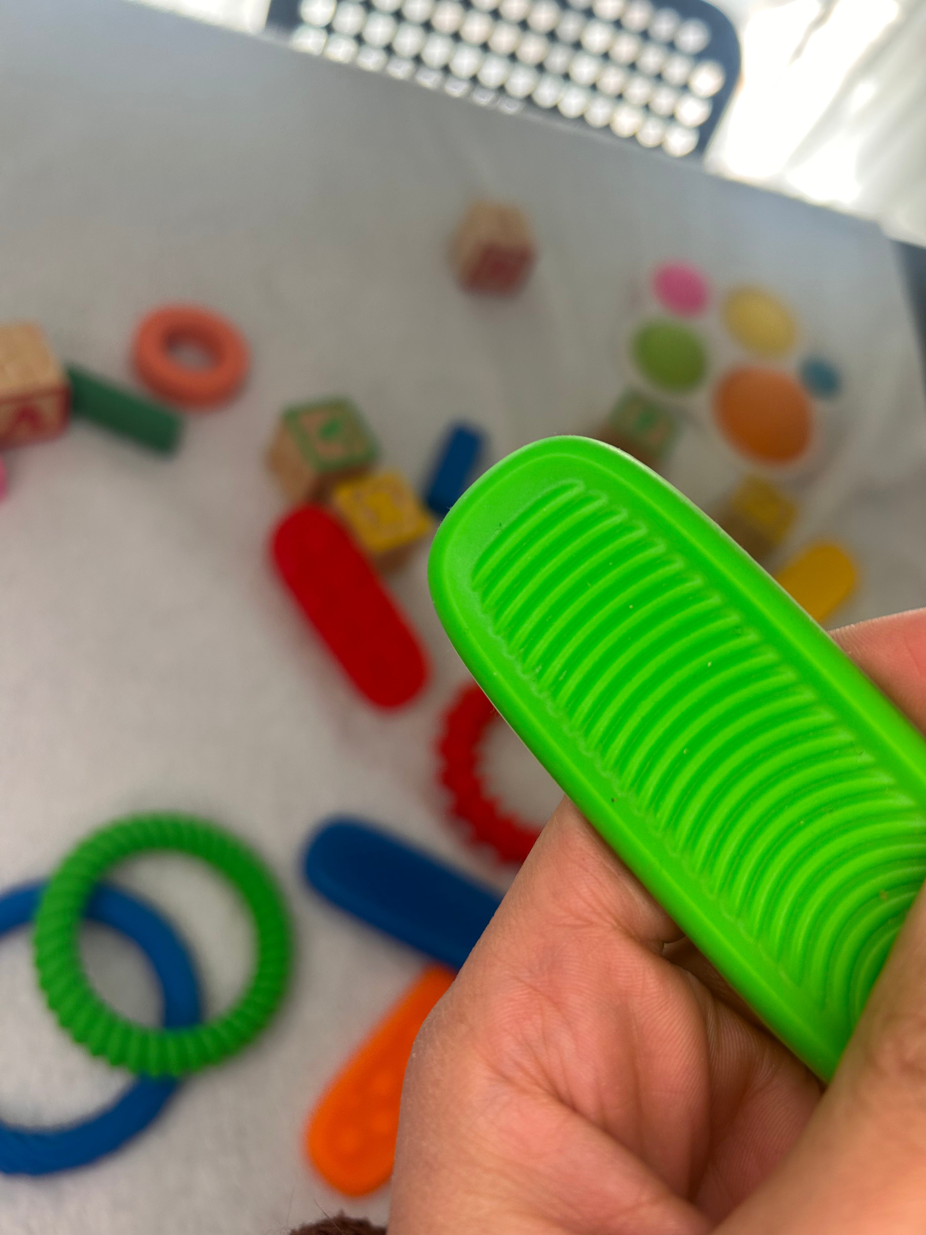 4 BANDES SENSORIELLES EN SILICONE