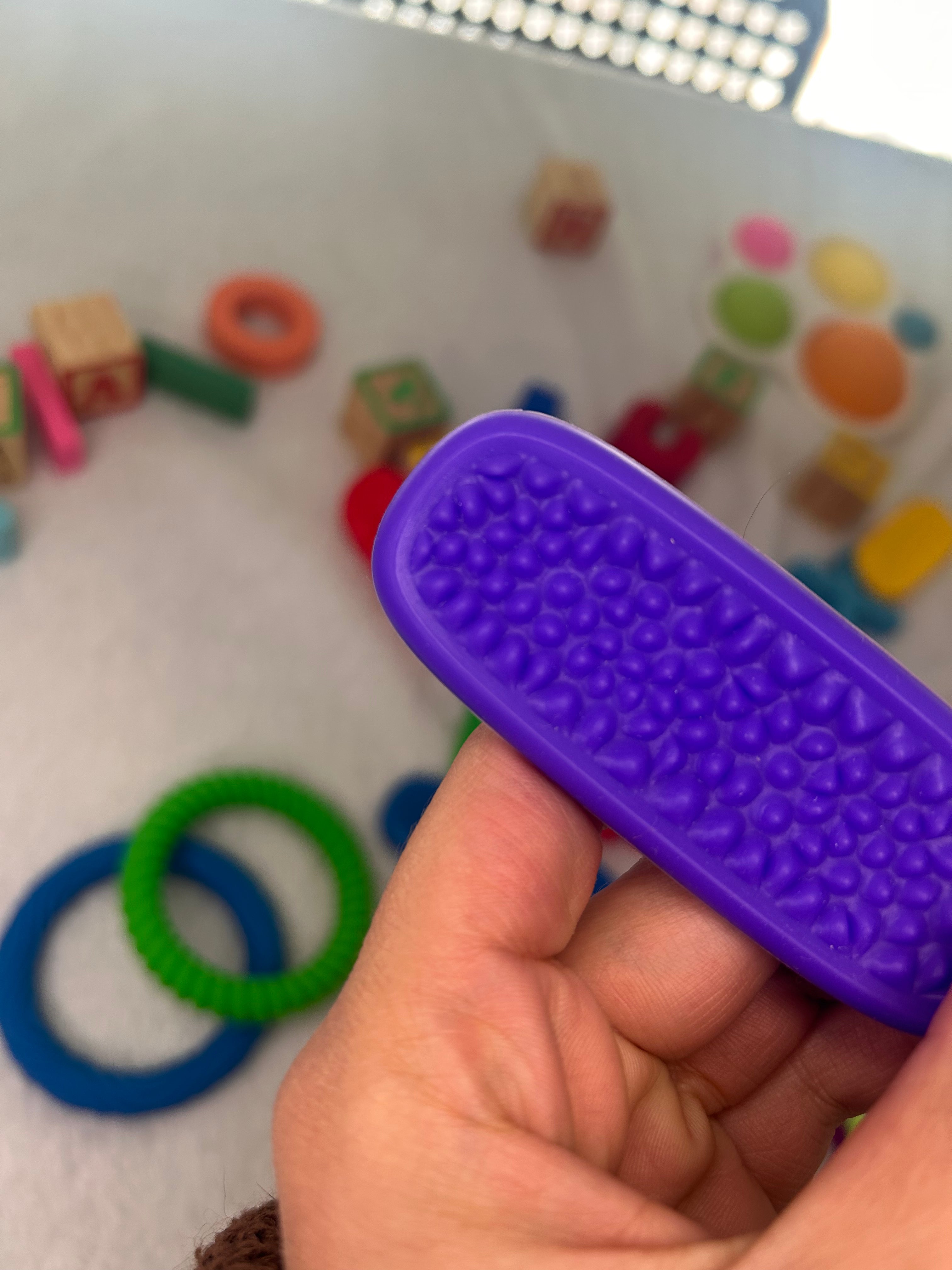 4 BANDES SENSORIELLES EN SILICONE