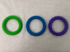 LOT DE 6 BRACELETS SENSORIEL EN SILICONE
