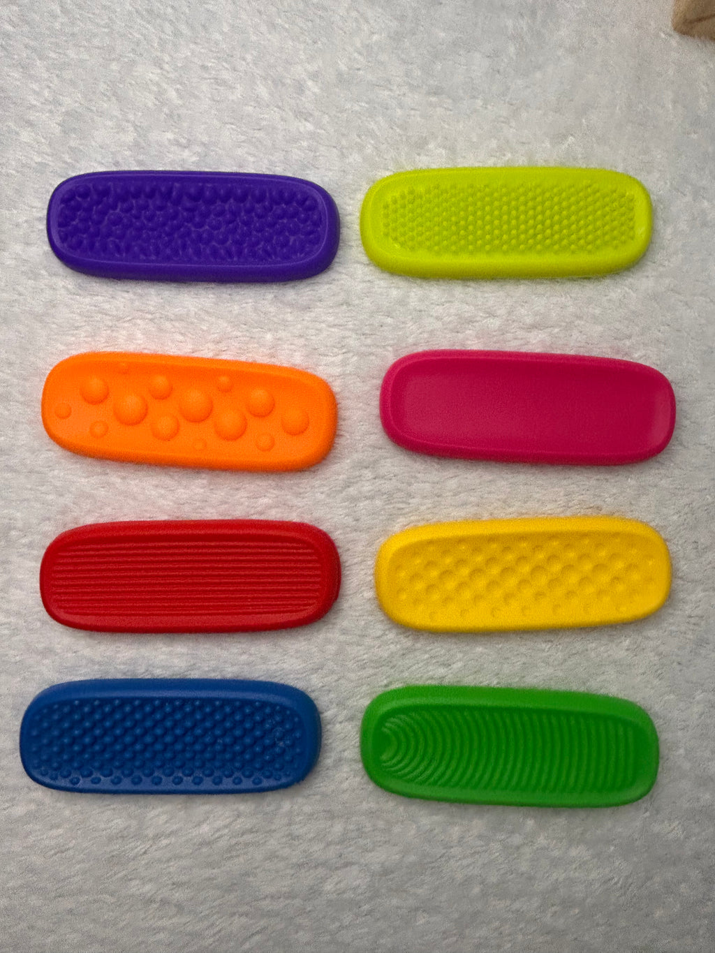 4 BANDES SENSORIELLES EN SILICONE