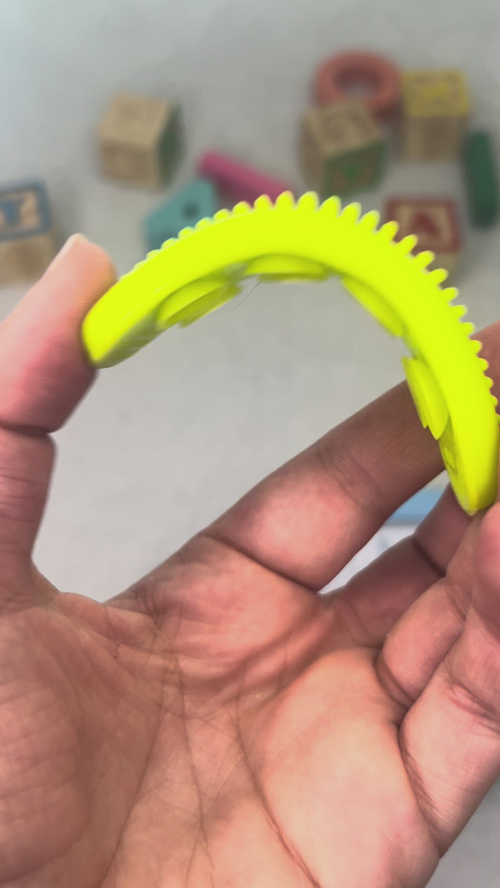 4 BANDES SENSORIELLES EN SILICONE